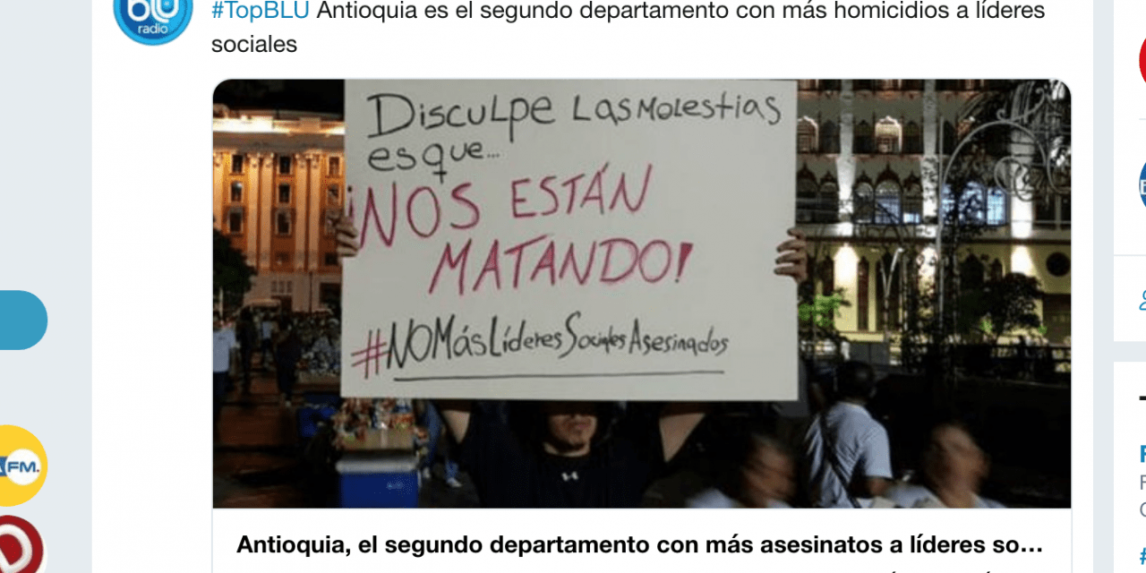 Disculpe las molestias, es que… Nos están Matando!