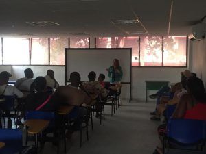 evento de socialización con margarita contreras y obatalá