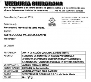 denuncia ciudadana